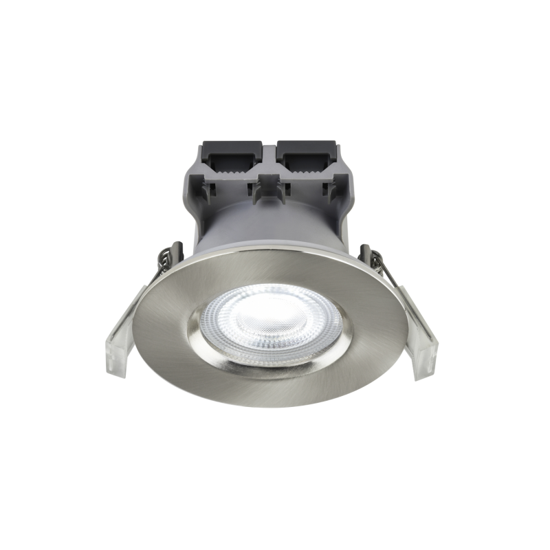 Nordlux Don Smart Colour Einbaustrahler Nickel – 4,7W RGBW 2700–6500K 320lm IP65  Schutz gegen Strahlwasser Bluetooth